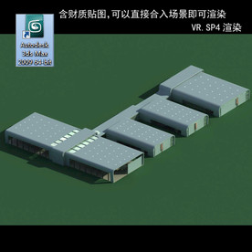 厂房建筑 彩钢厂房 机场