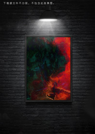 抽象油画装饰画