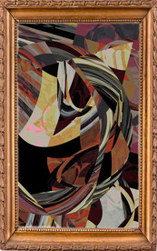 条纹抽象装饰画挂画