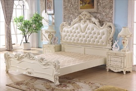 欧式法式床背景