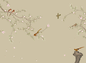 花鸟背景墙