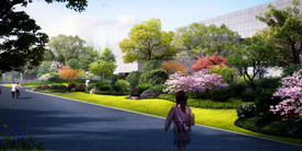 厂区内部景观绿化