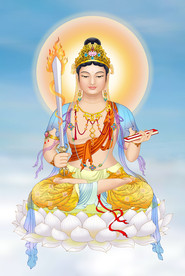 精美文殊菩萨像