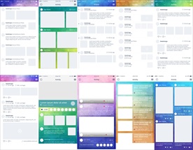 UI界面手机网页分层文件