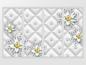 简约奢华珠宝移门