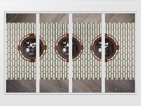 新现代复古移门