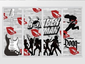 现代嘻哈摇滚移门