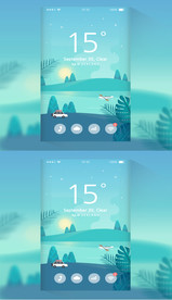 移动界面设计模版