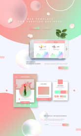 手机界面设计模版