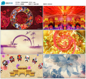 中国美 LED舞台背景视频成品