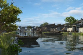 村庄 乡村 农村 老房子 乡间