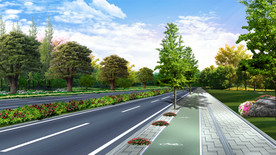 道路景观 道路绿化