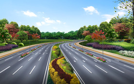 道路景观 道路绿化