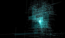 矢量现代科技建筑线条建筑轮廓