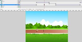 胖子跨栏走跑跳20秒