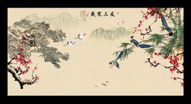 岁寒三友
