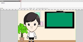 自媒体人物美女说话模版