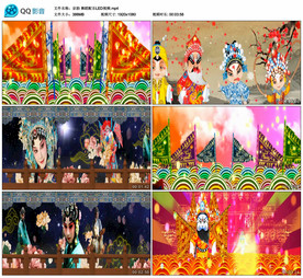 京韵 舞蹈舞台大屏背景视频成品