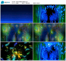 竹林深处 舞台大屏背景视频成品