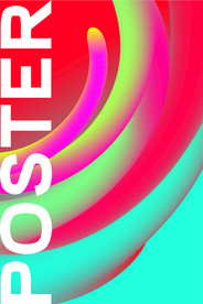 炫彩商业综合体海报几何图形