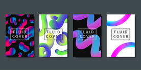 炫彩商业综合体海报几何图形