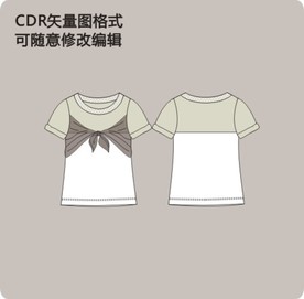 女式夏装短袖T恤衬衫童装女装