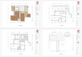 一整套商品房平面图