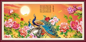 孔雀富贵图