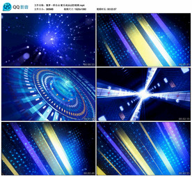 像梦一样自由 舞台大屏背景视频