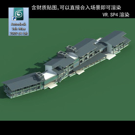 写字商业楼 商业群 现代商业