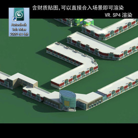 写字商业楼 商业群 现代商业