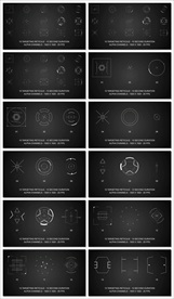超欢快时尚转场包装视频动画素材