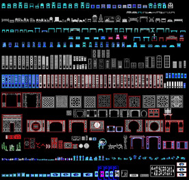 中式雕花CAD图纸