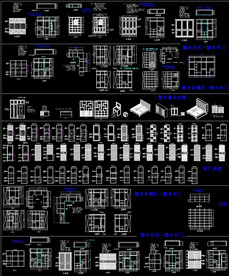整木衣柜CAD图纸