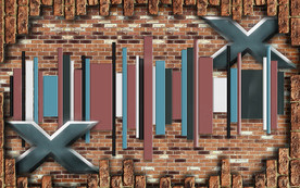 3D立体砖墙背景墙