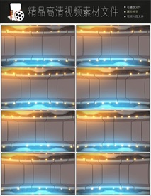 科技科幻视频显示器LED视频