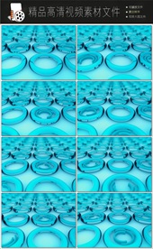 科技科幻视频显示器LED视频