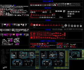 厨房电器用品CAD图