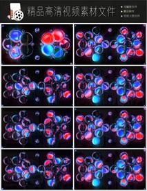 带通道的粒子花海视频素材