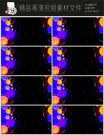 带通道的粒子花海视频素材