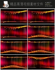 LED视频动态背景光效视频