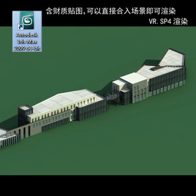 写字商业楼 商业群 现代商业