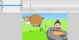 对牛弹琴成语寓言故事动画72秒