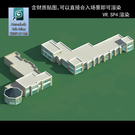 写字商业楼 商业群 现代商业