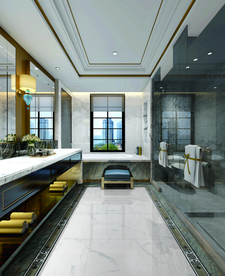 大理石 洗手间 卫生间 效果图