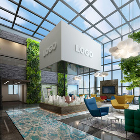 售楼部大厅模型