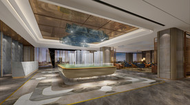 售楼部 大厅模型