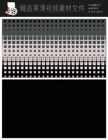 时尚唯美几何图形汇聚图形视频