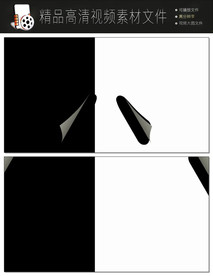 HUD全息科技转场通道视频