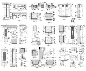方柱节点施工图